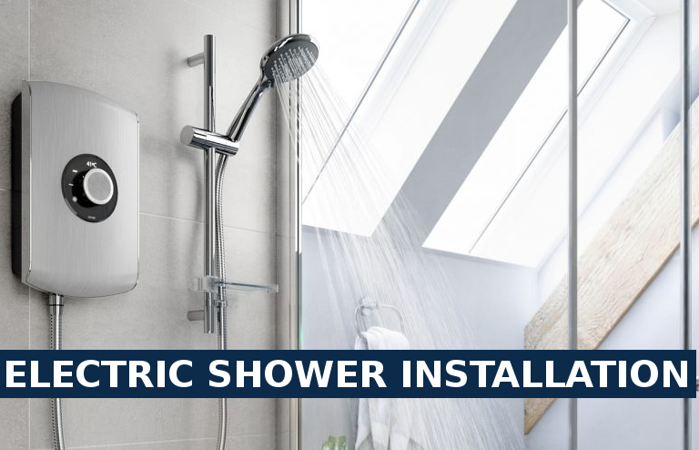Electric shower installation Soho